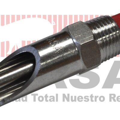 Bebedero tipo chupon 1/2" ac. inox. IPASA