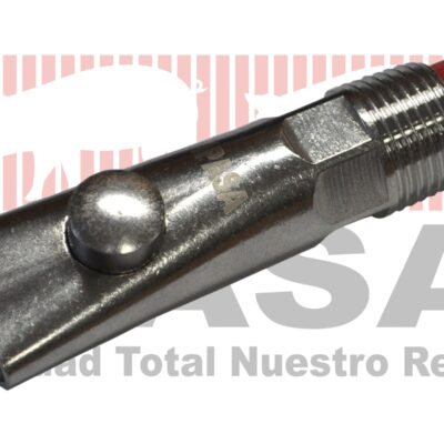 Bebedero tipo mordida de 1/2" ac. inox.