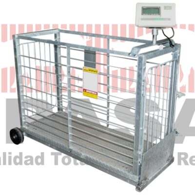Corral móvil de monitoreo engorda menor